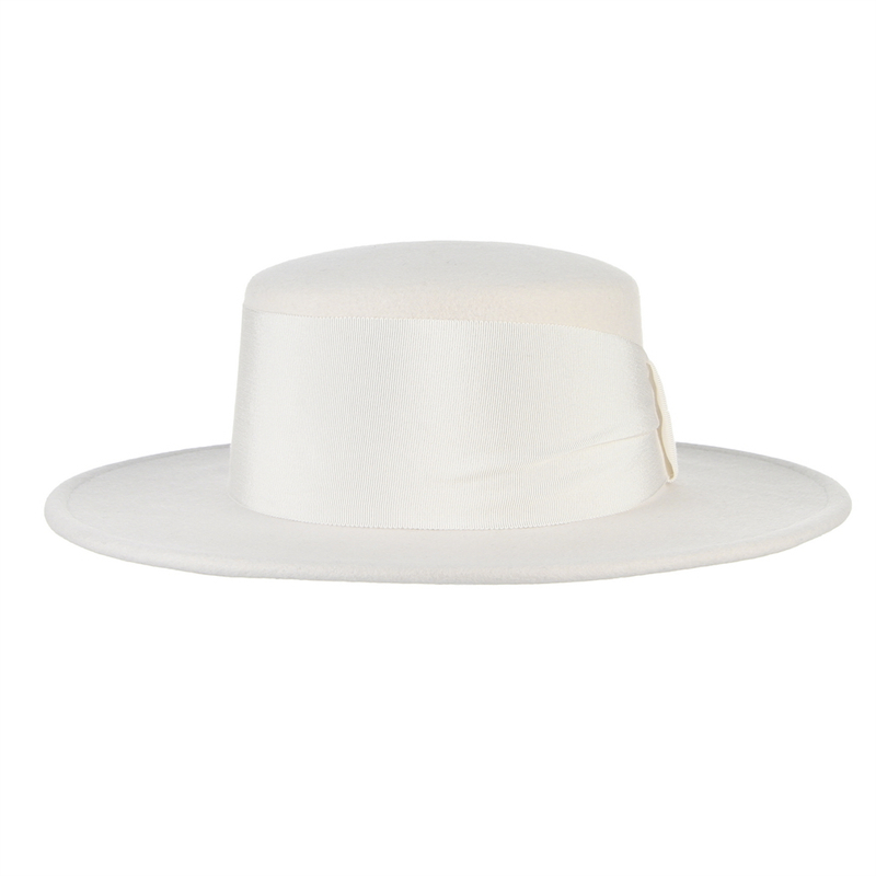 100% Wool White Autumn Winter  - Fedora Hat Wool recension och pris