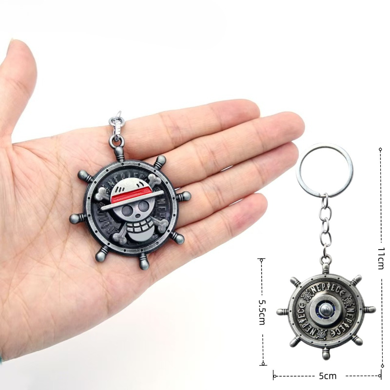 Rotating keychain, Luffy's Str - Cowboy Hat Straw recension och pris