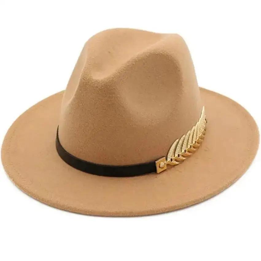 Simple Fashion Formal Occasion - Fedora Hat Wool recension och pris
