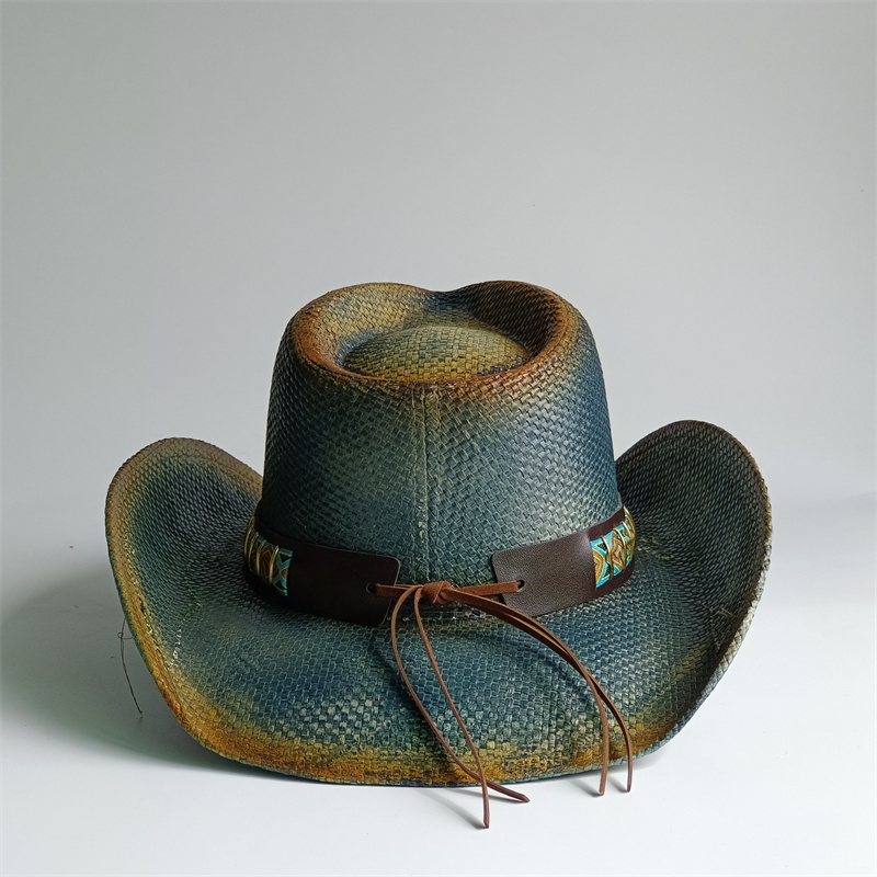 2026 Thickened knight cowboy h - Cowboy Hat Straw recension och pris